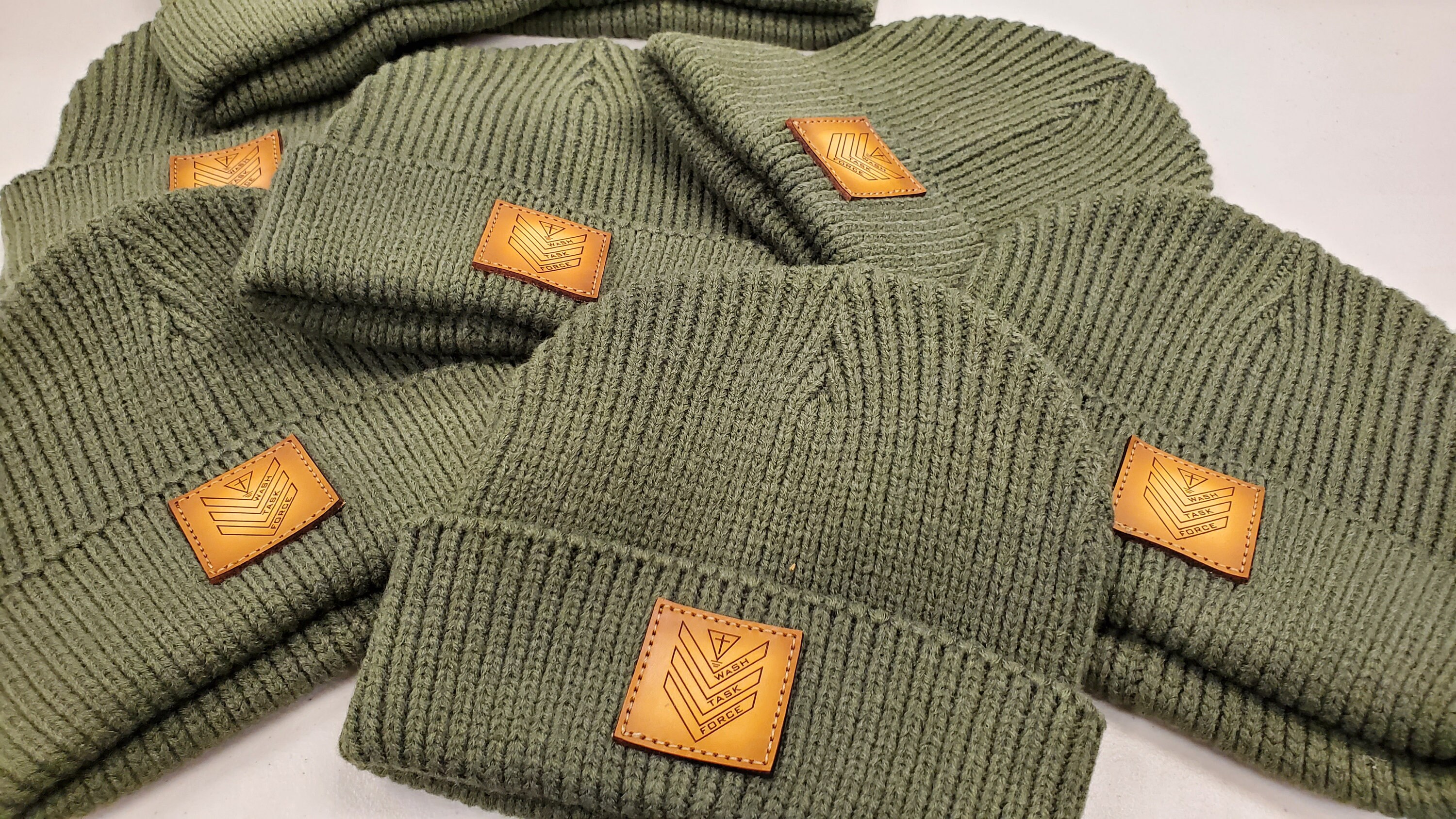 Die Cut Custom Leather Patches Laser Engraved Etsy