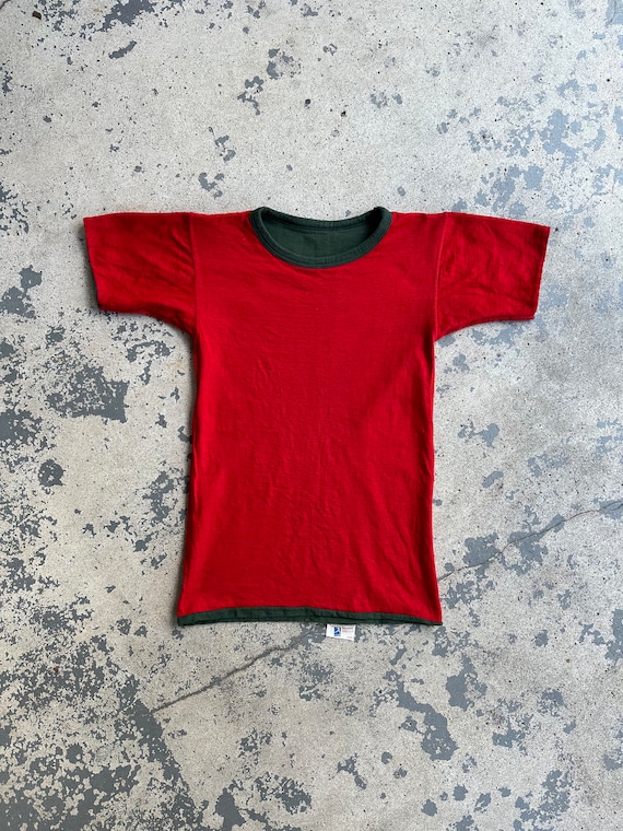 トップス 60s champion rayon double face Vintage 60s 70s Champion Gusset Style Crewneck Sweatshirt