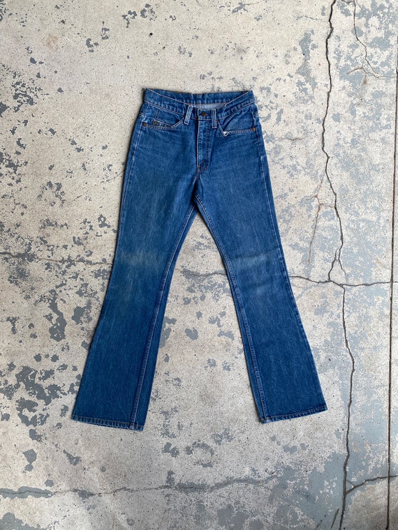 Vintage 70s/80s Levis 517 Bootcut Flare Leg Denim Jeans 29W - Etsy 人気商品・アウトレット denim lot.517