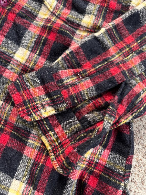 Vintage 50s Deer Creek Wool Flannel View 4