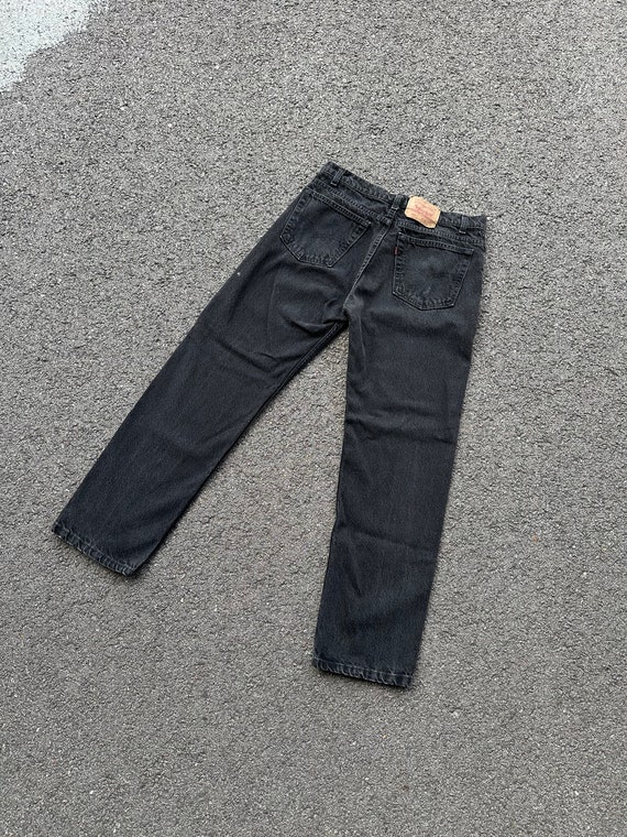 Vintage 90s Levi’s Black 505 Denim Jeans 33W