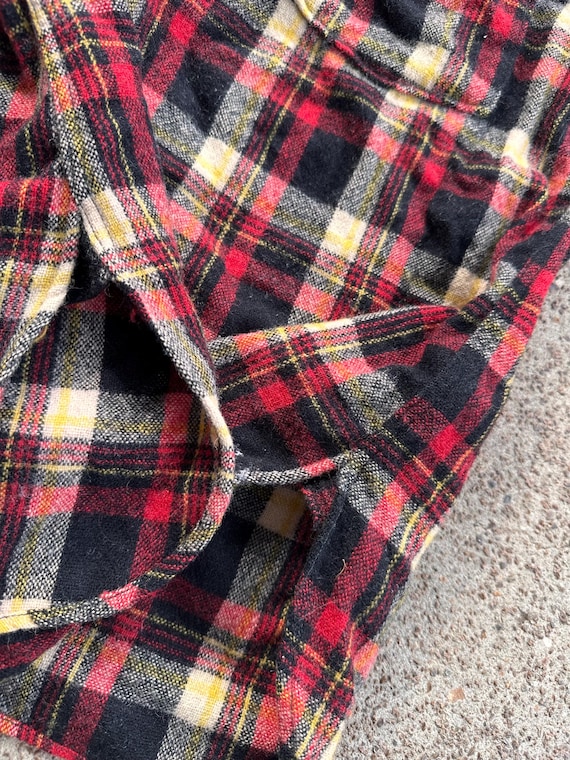 Vintage 50s Deer Creek Wool Flannel View 3