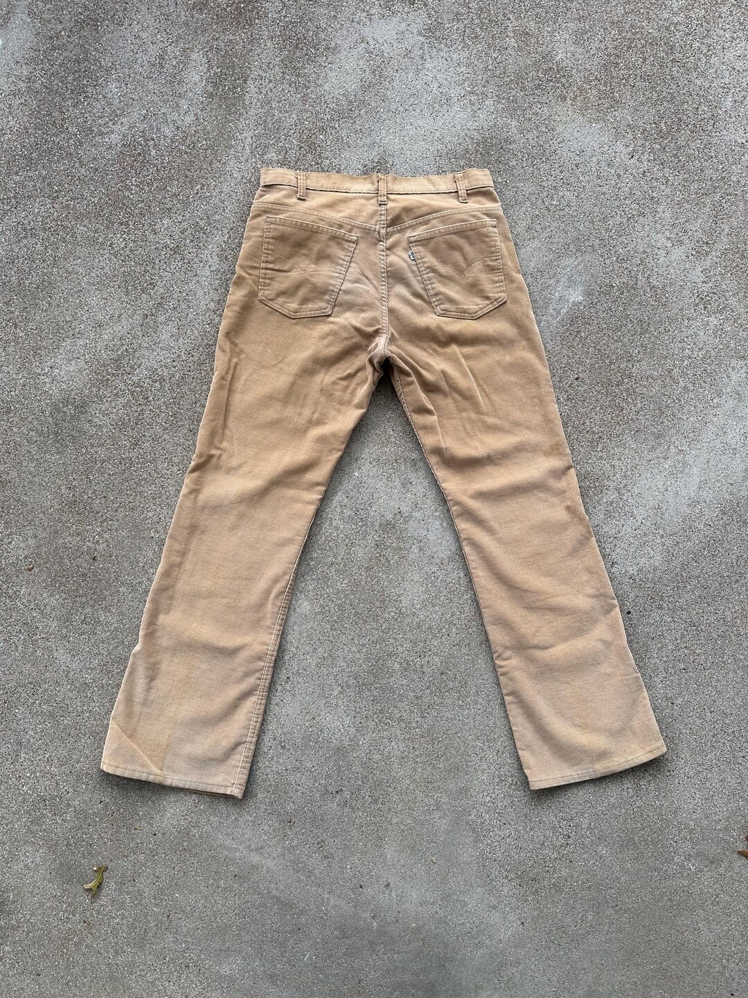 Vintage 70s Levi's Corduroy 517 Bootcut White Tab Pants 35W - Etsy