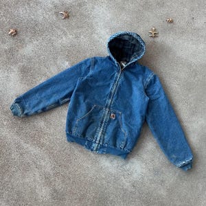 Vintage 90s Carhartt Blanket Lined Chore Coat/jacket - Etsy