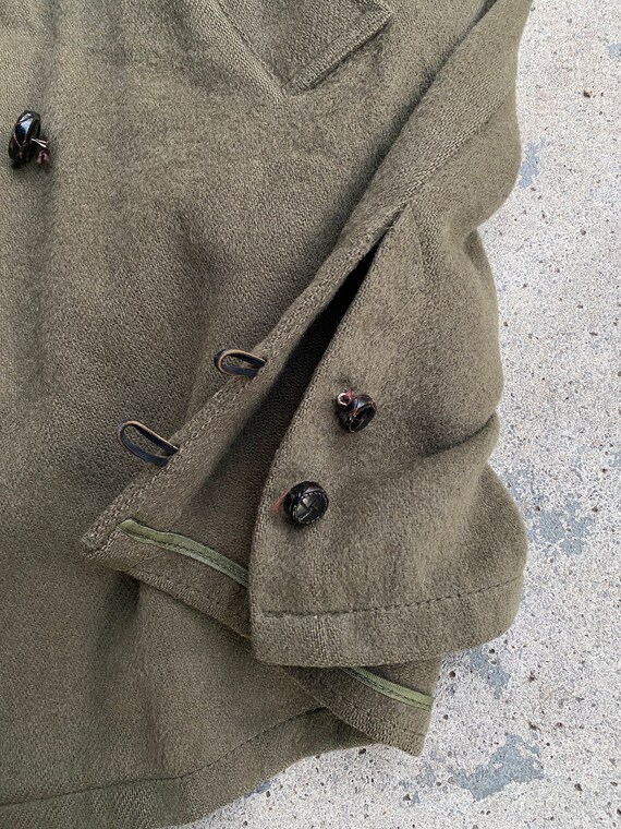 Vintage 50s Sherpa Lined Great Western Pea Coat J… - image 10