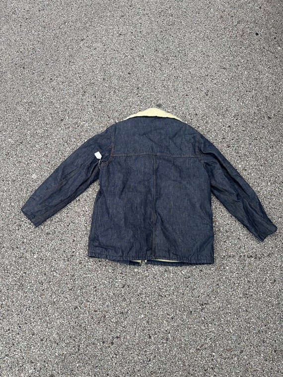 Vintage 70s/80s Sears Sherpa Lined Denim Jacket - image 2