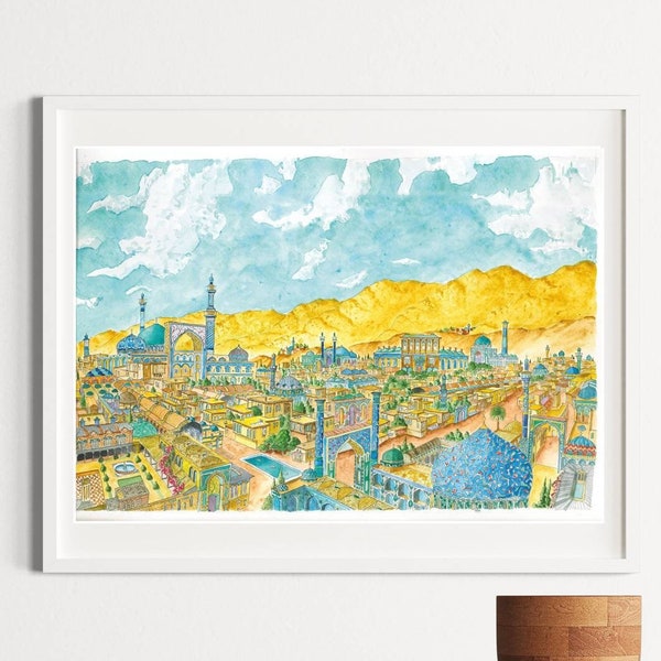 The Silk Road - Art Print