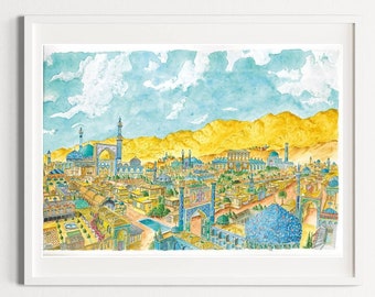 The Silk Road - Art Print