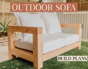 Outdoor Lounge Sofa | Build Plans