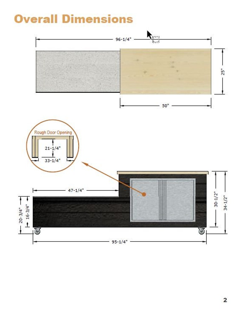 PDF Outdoor Grill Station Build Plans Etsy