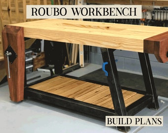 Steel and Wood Roubo Workbench | Build Plans