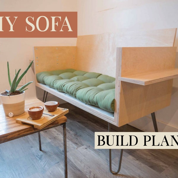 PDF DIY Plywood Sofa Build Plans