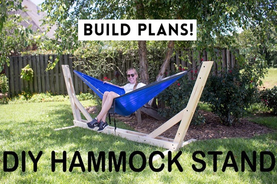 Buy PDF DIY Hammock Stand Build Plans Online in India Etsy