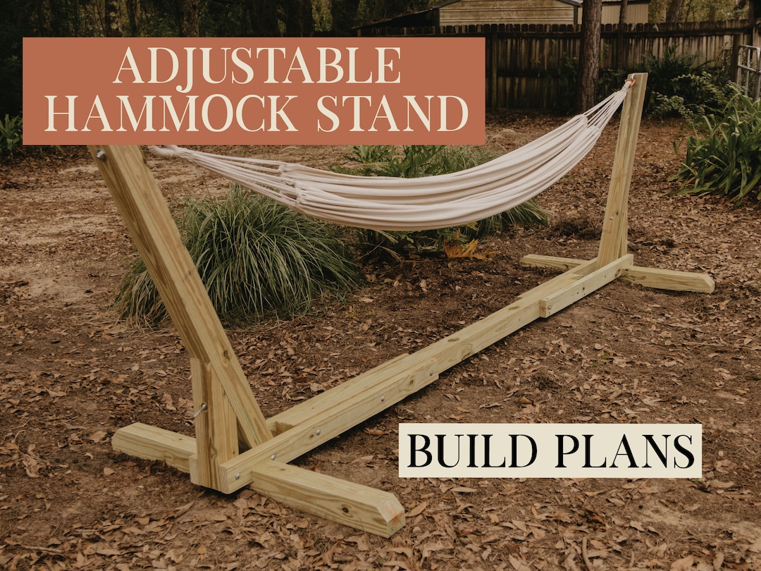 Adjustable Hammock Stand Build Plans Etsy