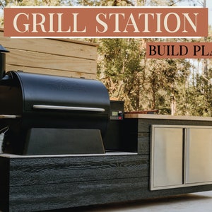 PDF Outdoor Grill Station Build Plans