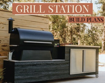 PDF Outdoor Grill Station Build Plans