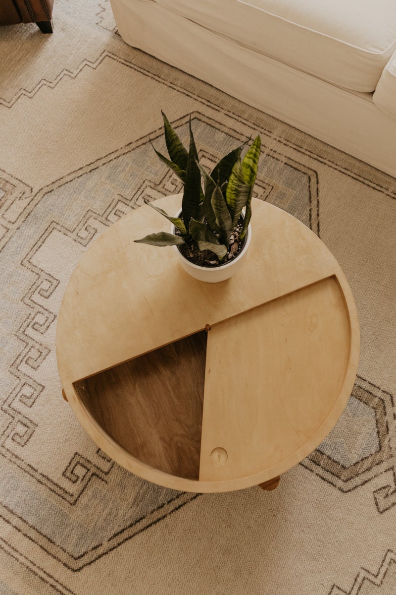 Coffee Table With Storage | Build Plans - Etsy