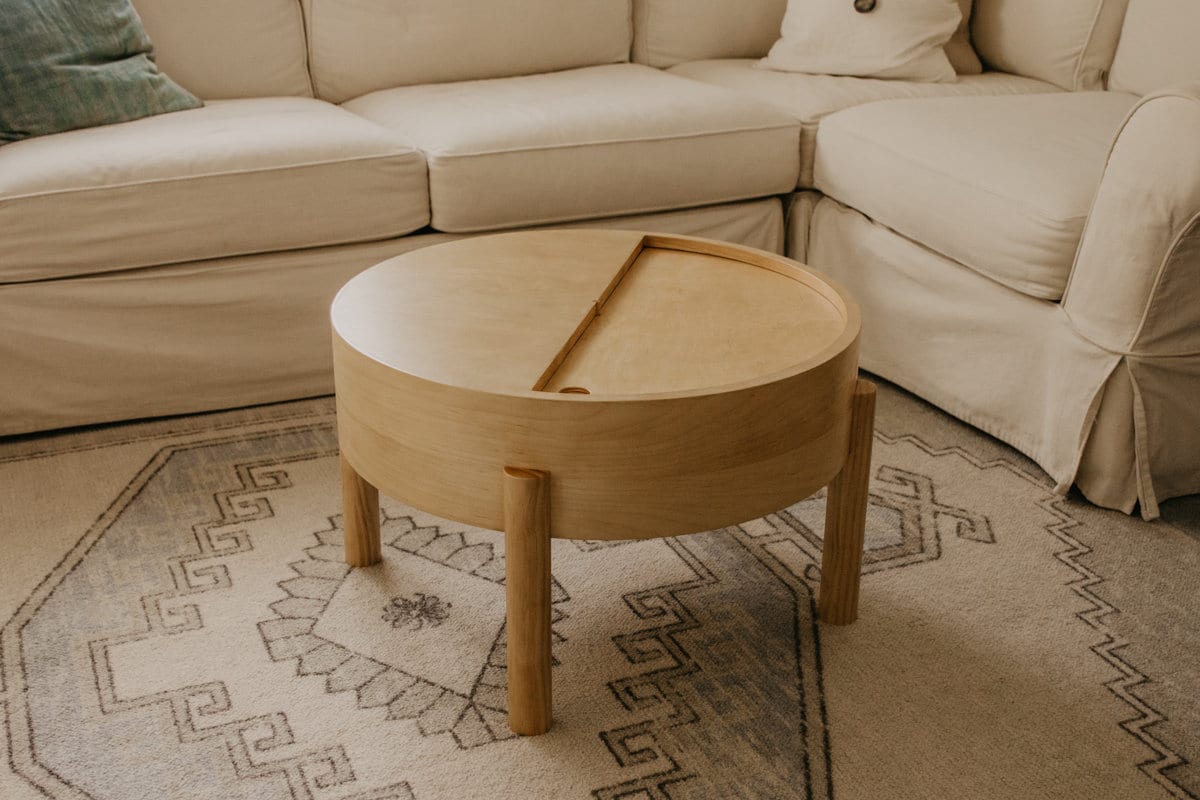 Coffee Table With Storage | Build Plans - Etsy