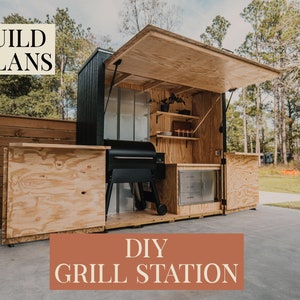DIY-grillschuurstation | Bouw plannen