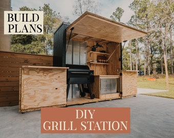 DIY Grill Shed Station | Build Plans