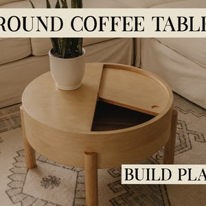 Coffee Table with Storage | Build Plans