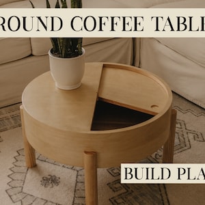 Coffee Table with Storage | Build Plans