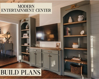 Modern Farmhouse Entertainment Center