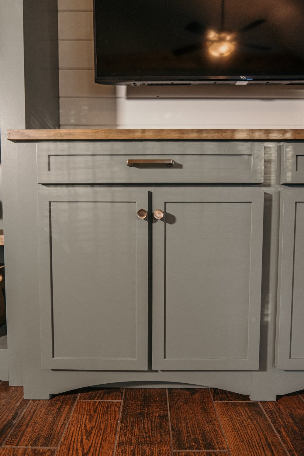 Modern Farmhouse Entertainment Center Etsy UK