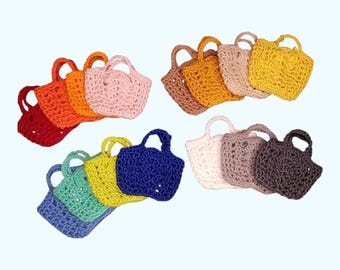 Handmade, crocheted  Bag for Fashion dolls. Fifteen options, choose one
