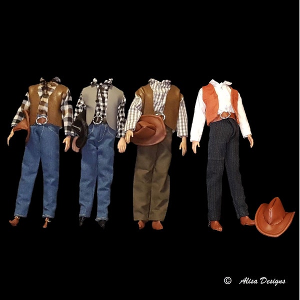Doll Cowboy Boots - Etsy
