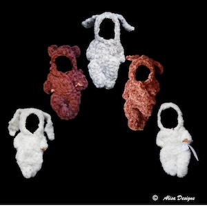 Handmade Wrap Jacket and Kick Pants for 4 inch fashion doll baby dolls. Eleven options, choose one