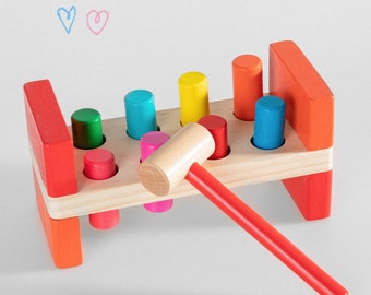 playskool hammer and peg toy