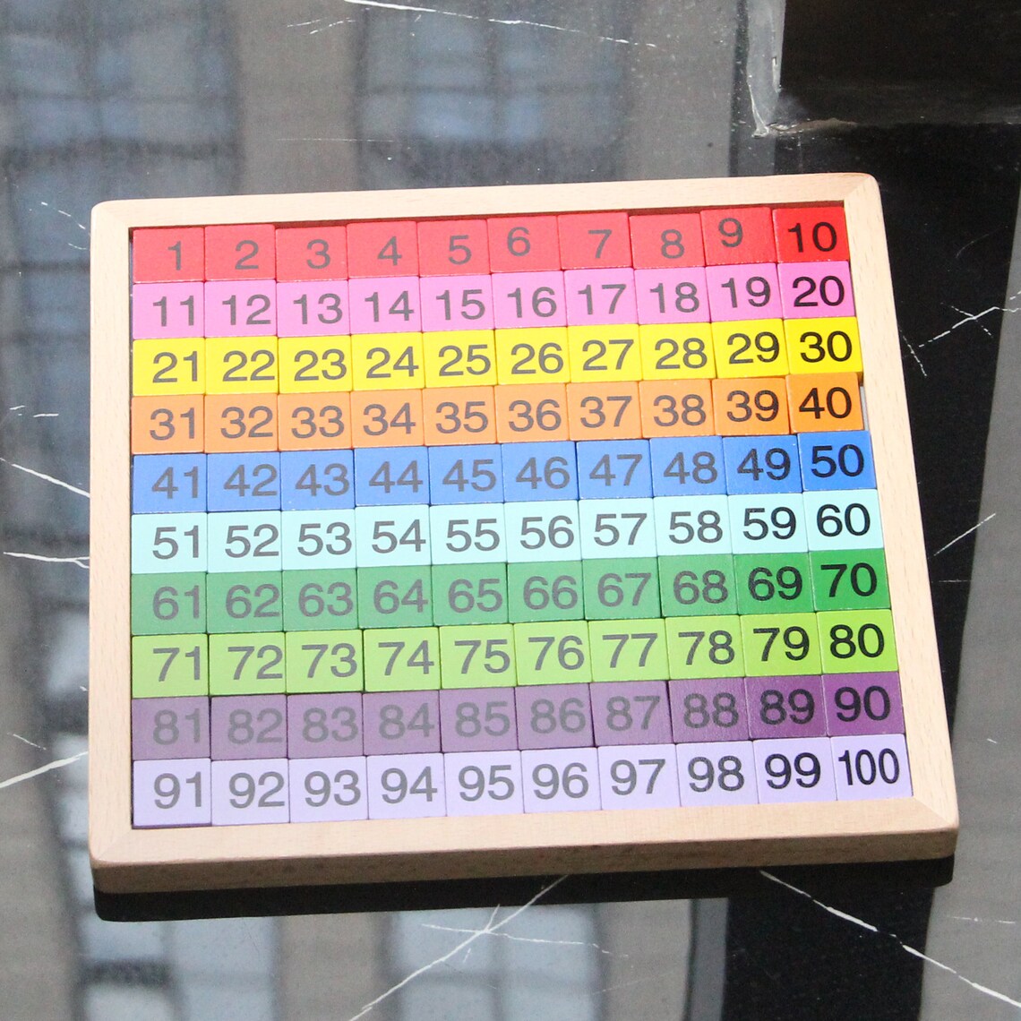 Hundert Board 1-100 aufeinander folgende Zahlen hundert | Etsy