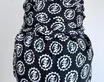 YAADOM Duku Adinkra SATIN cloth | scarf