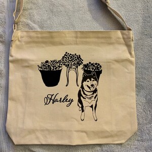 柴犬トートバッグ