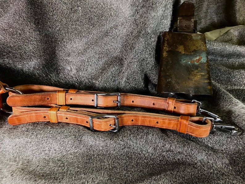 Heavy Duty Packing Britchen Leather Mule Britchen Adjustable Etsy