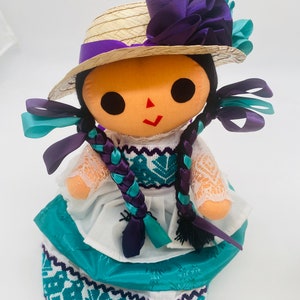 Mexican Otomi Doll - Beautiful Handmade Mexican Doll - Lele Doll - Muneca - Unique Gift