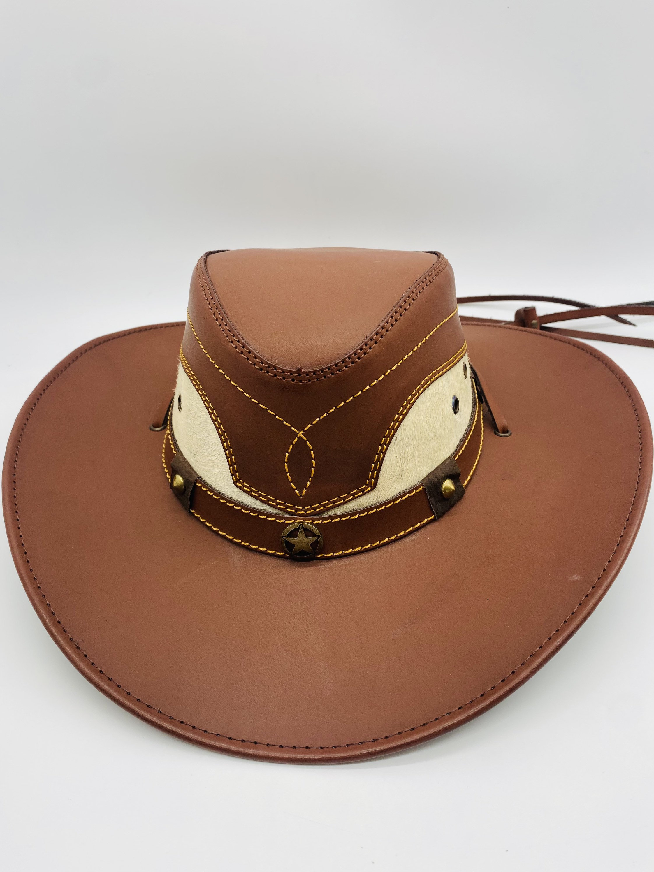 Mexican Fedora HAT Tenango Style Blue Color ! Synthetic  display picture 3
