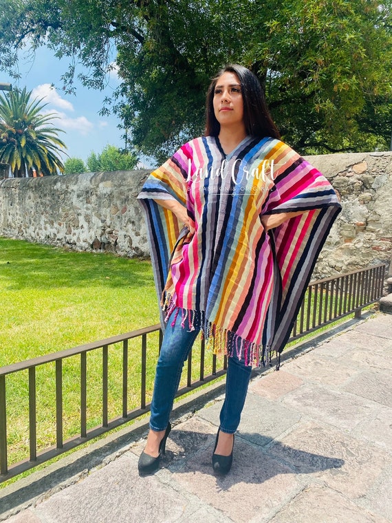 Mexican Tradicional Poncho Mañanita-capa-shawl - Etsy