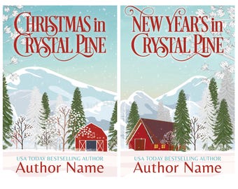 eBook Cover set, Romance, chick-lit, rom-com, WF, Pre-made book cover