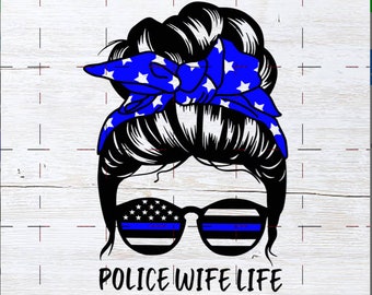 Download Police Wife Svg Etsy