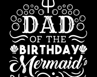 Download Mermaid Dad Svg Etsy