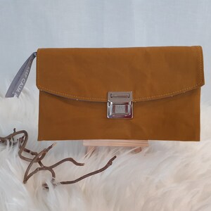Geldbörse Ulla Dry Oilskin Curry