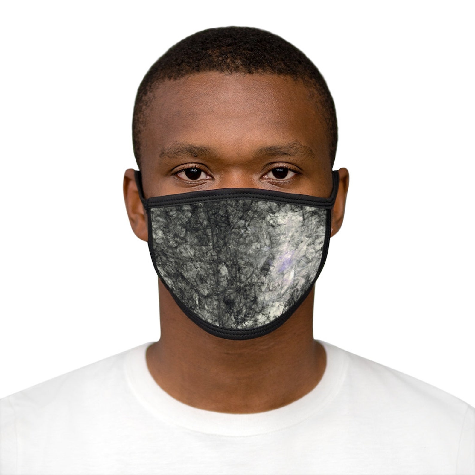 Mixedfabric Face Mask Black Etsy UK