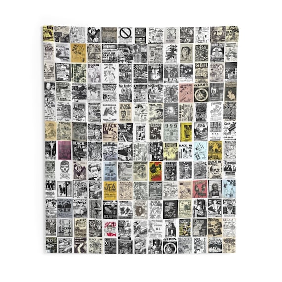 Punk Flyers Indoor Wall Tapestry Etsy