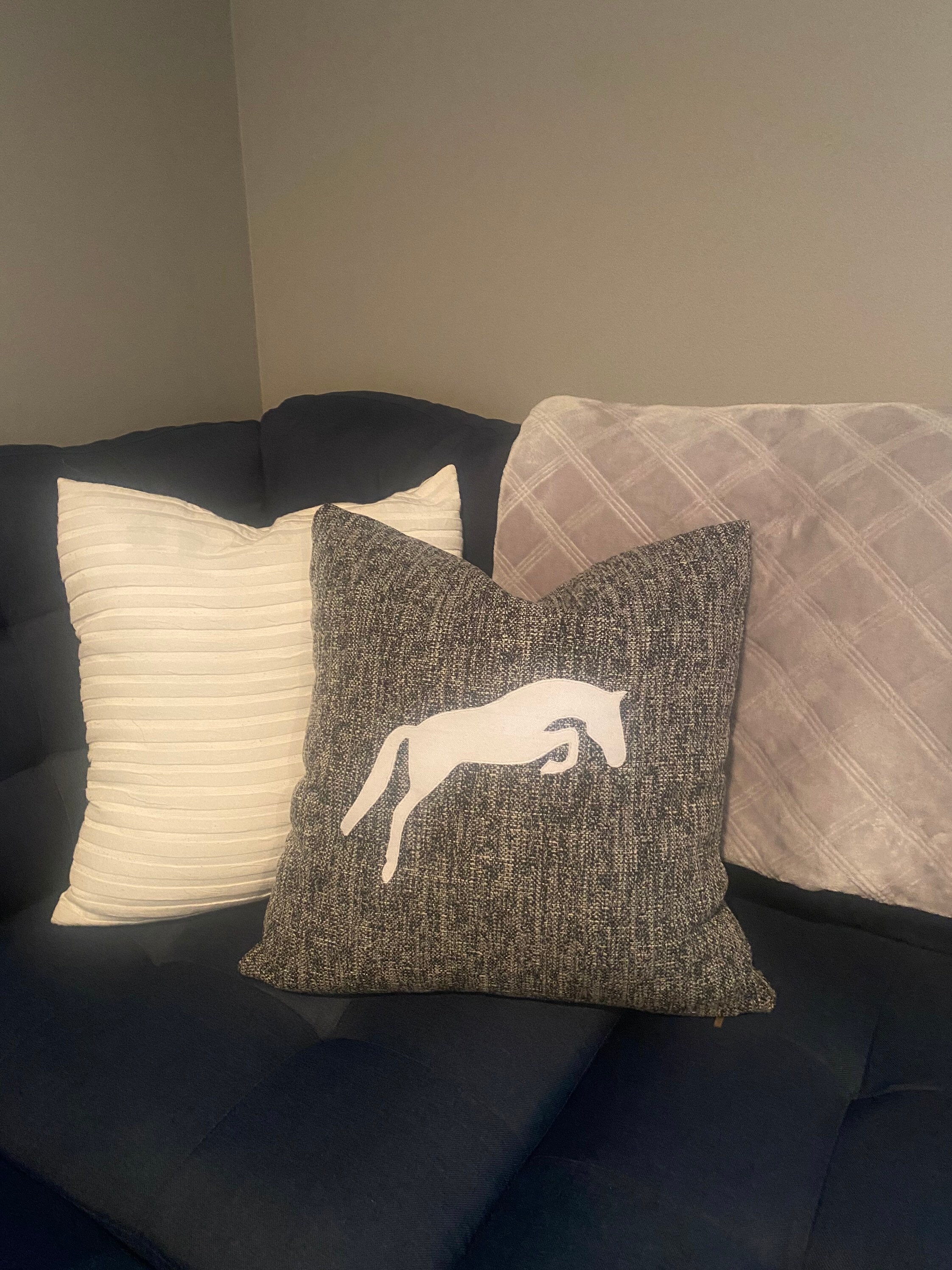 Equestrian Pillow Horse Pillow Etsy