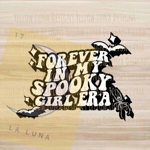 SPOOKY Girl Era Halloween PNG und SVG