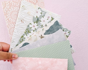 Handmade envelope set | pen pal kit | envelopes | penpal letters | gift ideas | stationery supplies | cute envelopes | care package cottage