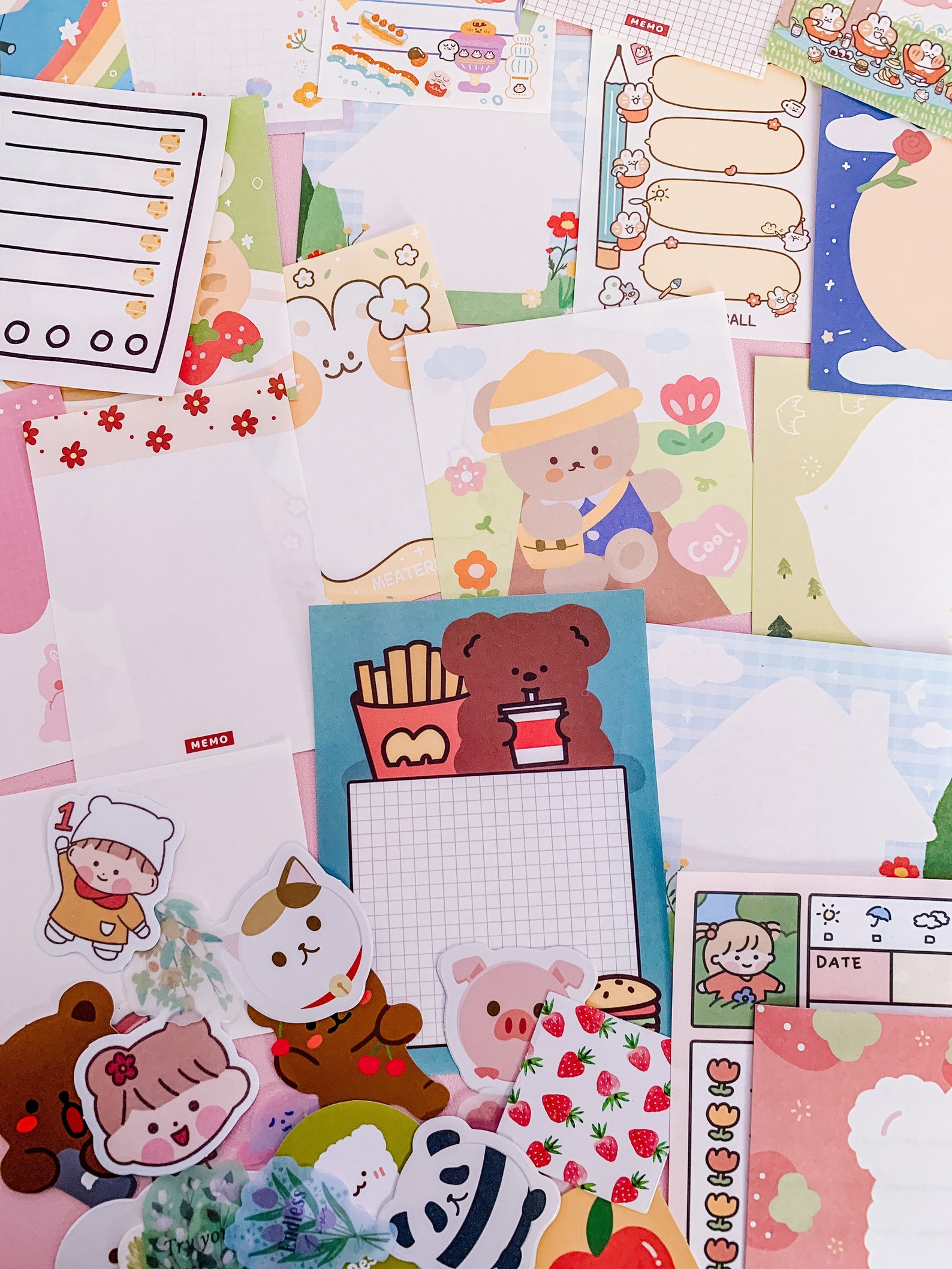 40 Item Stationery Grab Bag Grab Bag Sticker Grab Bag Etsy