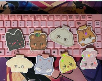 Aniteez Inspired Magnetic Bookmarks B | Ateez | K-Pop  Bookmarks